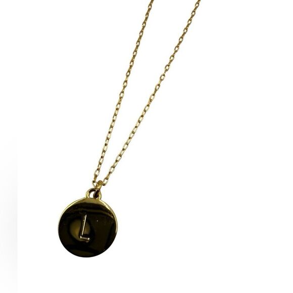 Kate Spade Mini Initial Pendant Necklace, L, NWT - Picture 3 of 5